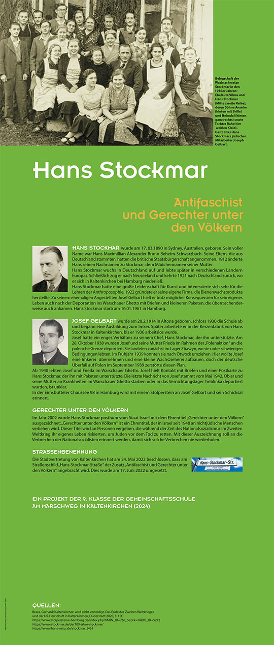Wanderausstellung Jüdisches Leben und Antisemitismus in Schleswig-Holstein, eine Spurensuche