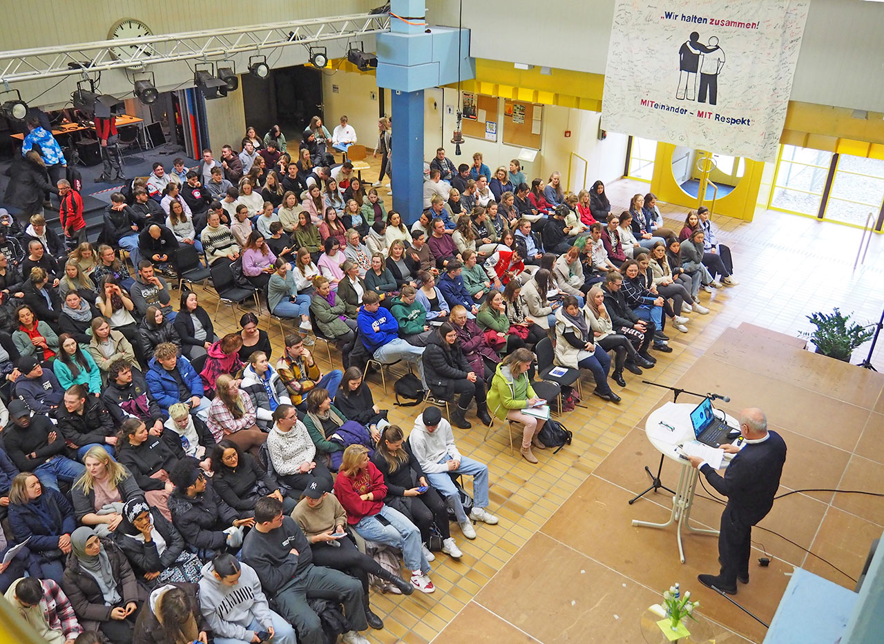 Tswi Herschel an den Beruflichen Schulen Bad Oldesloe
